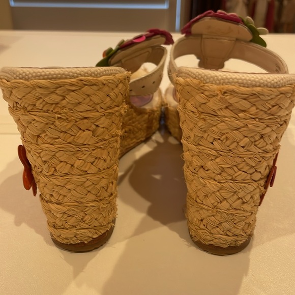 Coach Jesica Floral Wedge Sandal size 9 - Picture 7 of 13